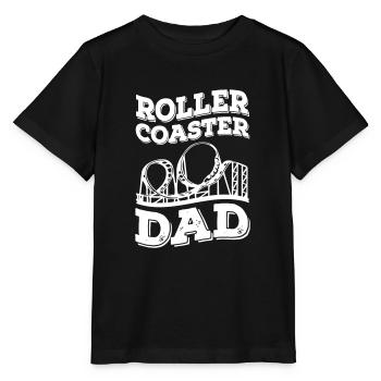 Scooter Coaster Dad - Stanley/Stella MINI CREATOR Kids’ T-Shirt - black - Front - Mikhail (115cm)