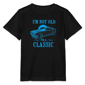 Ich bin nicht alt I M Ein klassisches Geburtstagsgeschenk - Stanley/Stella Kinder T-Shirt MINI CREATOR  - Schwarz - Vorne - Mikhail (115cm)