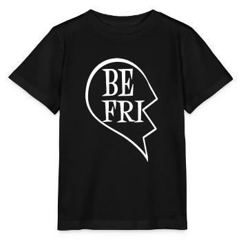 Amitié - T-shirt bio MINI CREATOR Stanley/Stella Enfant - noir - Devant - Mikhail (115cm)