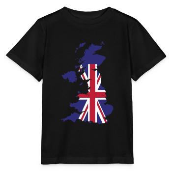 Großbritannien - Stanley/Stella Kinder T-Shirt MINI CREATOR  - Schwarz - Vorne - Mikhail (115cm)