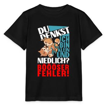 Brazilian Jiu Jitsu Grappling - Stanley/Stella Kinder T-Shirt MINI CREATOR  - Schwarz - Vorne - Mikhail (115cm)