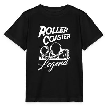 Légende des montagnes russes - T-shirt bio MINI CREATOR Stanley/Stella Enfant - noir - Devant - Mikhail (115cm)