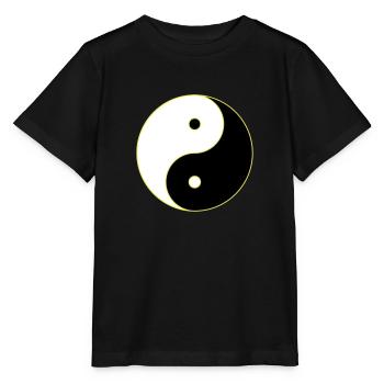 Yin Yang - Stanley/Stella MINI CREATOR Kids’ T-Shirt - black - Front - Mikhail (115cm)