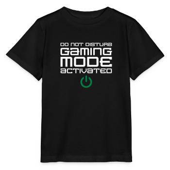 Gaming Mode Activated - Stanley/Stella MINI CREATOR Kids’ T-Shirt - black - Front - Mikhail (115cm)