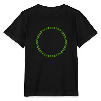 Couronne - T-shirt bio MINI CREATOR Stanley/Stella Enfant - noir - Devant - Mikhail (115cm)