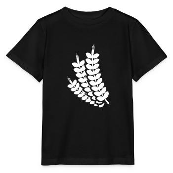 Épi de blé - T-shirt bio MINI CREATOR Stanley/Stella Enfant - noir - Devant - Mikhail (115cm)