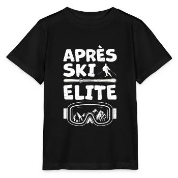 Apres Ski Elite - Apres Ski - T-shirt bio MINI CREATOR Stanley/Stella Enfant - noir - Devant - Mikhail (115cm)