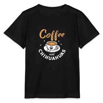 Chihuahua - T-shirt bio MINI CREATOR Stanley/Stella Enfant - noir - Devant - Mikhail (115cm)