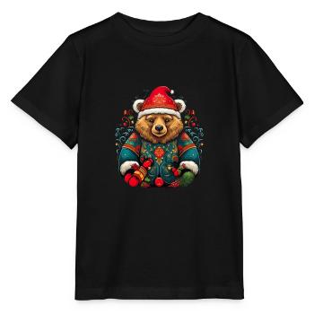 Russische Tradition Weihnachten - Stanley/Stella Kinder T-Shirt MINI CREATOR  - Schwarz - Vorne - Mikhail (115cm)