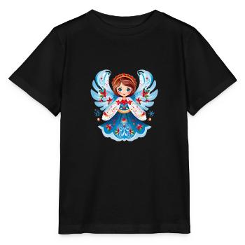 Russische Tradition Weihnachten - Stanley/Stella Kinder T-Shirt MINI CREATOR  - Schwarz - Vorne - Mikhail (115cm)