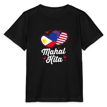 Philippinisch Philippinen - Stanley/Stella Kinder T-Shirt MINI CREATOR  - Schwarz - Vorne - Mikhail (115cm)