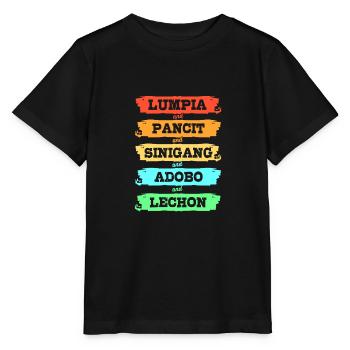Philippinisch Philippinen - Stanley/Stella Kinder T-Shirt MINI CREATOR  - Schwarz - Vorne - Mikhail (115cm)