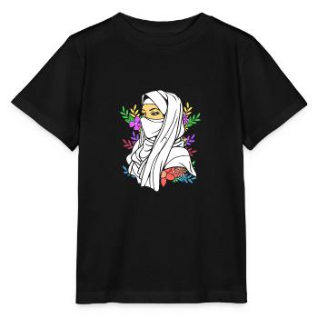 Musulman Islam Musulman Musulman Aïd Moubarak - T-shirt bio MINI CREATOR Stanley/Stella Enfant - noir - Devant - Mikhail (115cm)