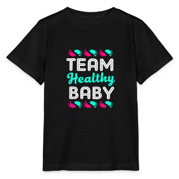 Gender Reveal - Stanley/Stella Kinder T-Shirt MINI CREATOR  - Schwarz - Vorne - Mikhail (115cm)