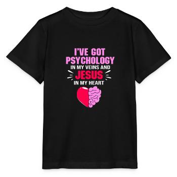 Schulpsychologe Psychologe Psychotherapeut - Stanley/Stella Kinder T-Shirt MINI CREATOR  - Schwarz - Vorne - Mikhail (115cm)