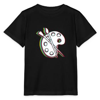 Maler - Stanley/Stella Kinder T-Shirt MINI CREATOR  - Schwarz - Vorne - Mikhail (115cm)
