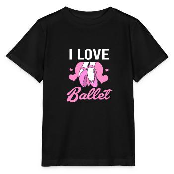 Ballet Ballet Dancer - Stanley/Stella MINI CREATOR Kids’ T-Shirt - black - Front - Mikhail (115cm)