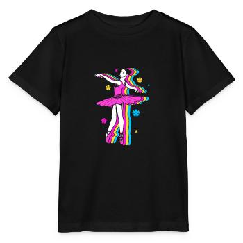 Ballet Ballet Dancer - Stanley/Stella MINI CREATOR Kids’ T-Shirt - black - Front - Mikhail (115cm)