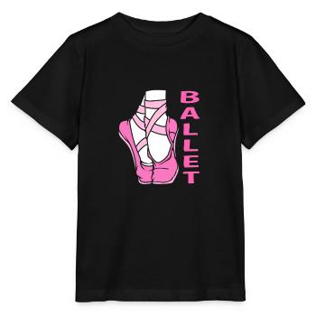 Ballet Ballet Dancer - Stanley/Stella MINI CREATOR Kids’ T-Shirt - black - Front - Mikhail (115cm)