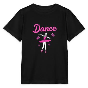 Danseuse de ballet - T-shirt bio MINI CREATOR Stanley/Stella Enfant - noir - Devant - Mikhail (115cm)