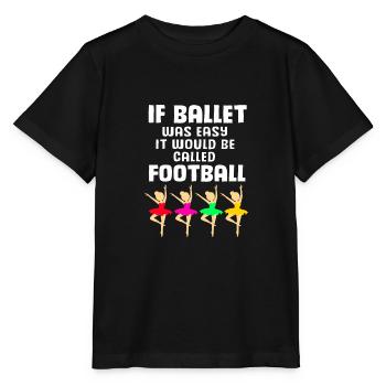 Ballet Ballet Dancer - Stanley/Stella MINI CREATOR Kids’ T-Shirt - black - Front - Mikhail (115cm)