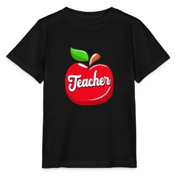 English Teacher English Teacher - Stanley/Stella MINI CREATOR Kids’ T-Shirt - black - Front - Mikhail (115cm)