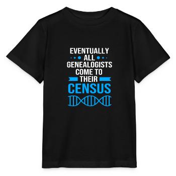 Family tree genealogy - Stanley/Stella MINI CREATOR Kids’ T-Shirt - black - Front - Mikhail (115cm)