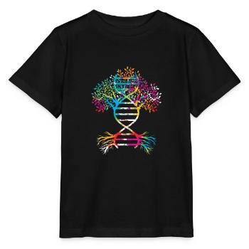 Family tree genealogy - Stanley/Stella MINI CREATOR Kids’ T-Shirt - black - Front - Mikhail (115cm)