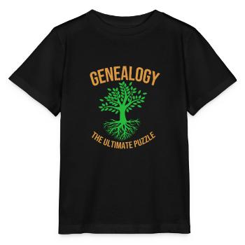 Généalogie de l’arbre généalogique - T-shirt bio MINI CREATOR Stanley/Stella Enfant - noir - Devant - Mikhail (115cm)