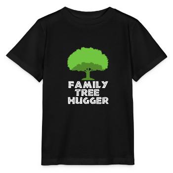 Family tree genealogy - Stanley/Stella MINI CREATOR Kids’ T-Shirt - black - Front - Mikhail (115cm)