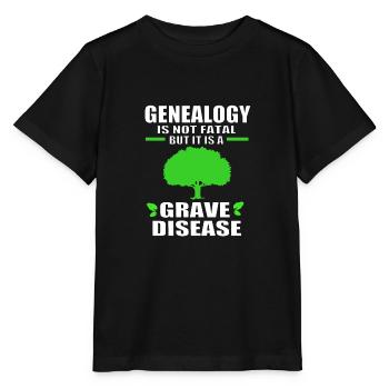 Family tree genealogy - Stanley/Stella MINI CREATOR Kids’ T-Shirt - black - Front - Mikhail (115cm)