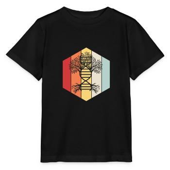 Family tree genealogy - Stanley/Stella MINI CREATOR Kids’ T-Shirt - black - Front - Mikhail (115cm)