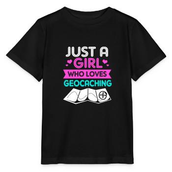 Geocaching Geocache Geocacher - Stanley/Stella MINI CREATOR Kids’ T-Shirt - black - Front - Mikhail (115cm)