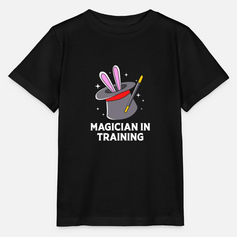 magicien magicien - T-shirt bio MINI CREATOR Stanley/Stella Enfant - noir