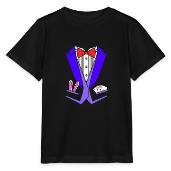 Zauberer - Stanley/Stella Kinder T-Shirt MINI CREATOR  - Schwarz - Vorne - Mikhail (115cm)