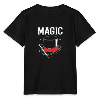 Sorcier - T-shirt bio MINI CREATOR Stanley/Stella Enfant - noir - Devant - Mikhail (115cm)