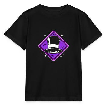 magicien magicien - T-shirt bio MINI CREATOR Stanley/Stella Enfant - noir - Devant - Mikhail (115cm)