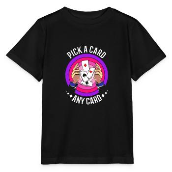 Sorcier - T-shirt bio MINI CREATOR Stanley/Stella Enfant - noir - Devant - Mikhail (115cm)