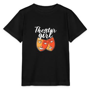 Theater Schauspiel Schauspieler Schauspielerin - Stanley/Stella Kinder T-Shirt MINI CREATOR  - Schwarz - Vorne - Mikhail (115cm)