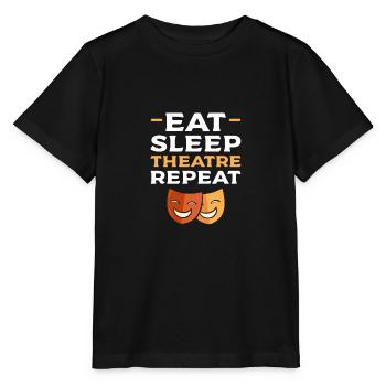 Théâtre - T-shirt bio MINI CREATOR Stanley/Stella Enfant - noir - Devant - Mikhail (115cm)