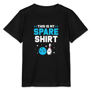 Bowlen Bowler Bowling Kegel Bowlingkugel - Stanley/Stella Kinder T-Shirt MINI CREATOR  - Schwarz - Vorne - Mikhail (115cm)