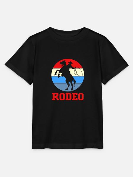 Rodeo - Stanley/Stella Kinder T-Shirt MINI CREATOR - Schwarz