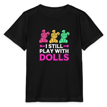 Voodoo - Stanley/Stella Kinder T-Shirt MINI CREATOR  - Schwarz - Vorne - Mikhail (115cm)
