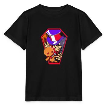 Voodoo Skelett - Stanley/Stella Kinder T-Shirt MINI CREATOR  - Schwarz - Vorne - Mikhail (115cm)