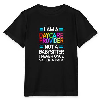 Daycare Center Education Educator Educator - Stanley/Stella MINI CREATOR Kids’ T-Shirt - black - Front - Mikhail (115cm)