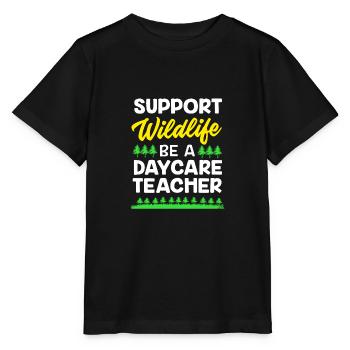 Daycare Center Education Educator Educator - Stanley/Stella MINI CREATOR Kids’ T-Shirt - black - Front - Mikhail (115cm)