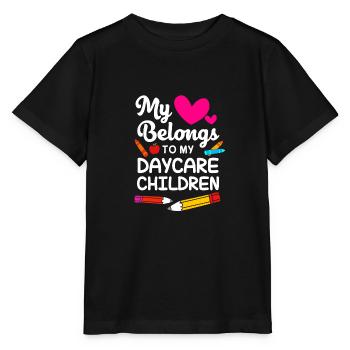 Daycare Center Education Educator Educator - Stanley/Stella MINI CREATOR Kids’ T-Shirt - black - Front - Mikhail (115cm)