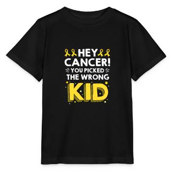 Krebs Kind - Stanley/Stella Kinder T-Shirt MINI CREATOR  - Schwarz - Vorne - Mikhail (115cm)