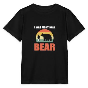 Gebrochenes Bein - Stanley/Stella Kinder T-Shirt MINI CREATOR  - Schwarz - Vorne - Mikhail (115cm)