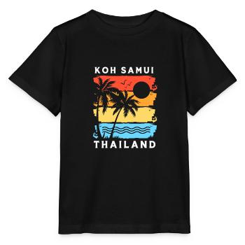 Thaï - T-shirt bio MINI CREATOR Stanley/Stella Enfant - noir - Devant - Mikhail (115cm)